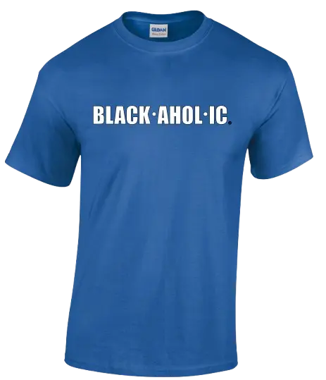 Blackaholic Tee Girls Royal Blue My Store