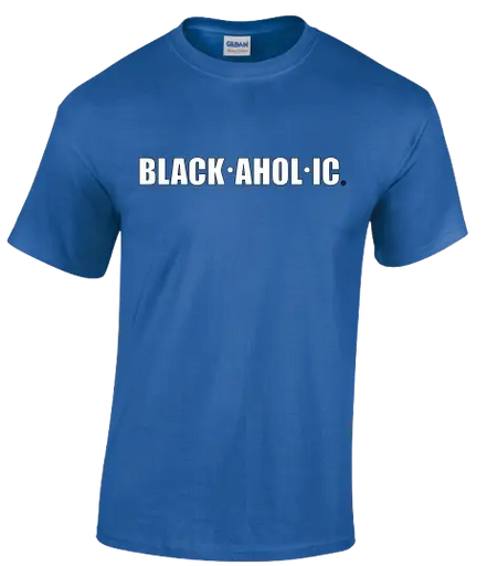 Blackaholic Tee Girls Royal Blue My Store