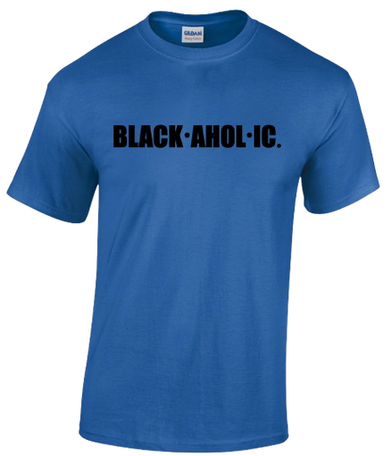 Blackaholic Tee Boys Royal Blue