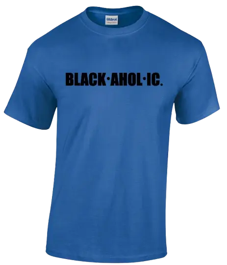 Blackaholic Tee Girls Royal Blue My Store