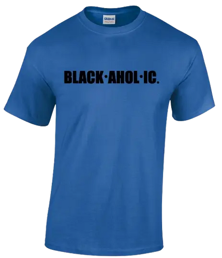 Blackaholic Tee Girls Royal Blue My Store