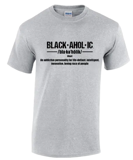 Blackaholic Definition Tee Women Sport Grey BLACKAHOLIC UNLIMITED