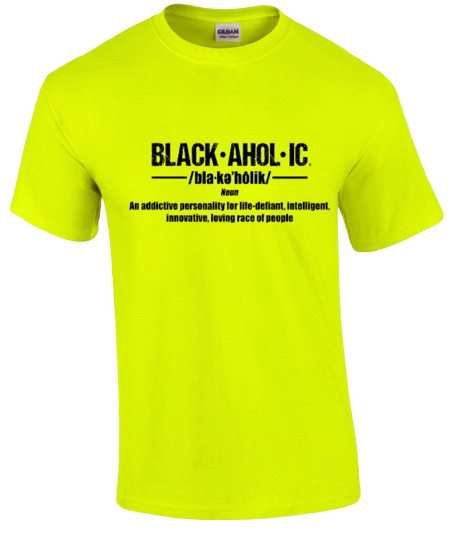Blackaholic Definition Tee Men Nuclear Green