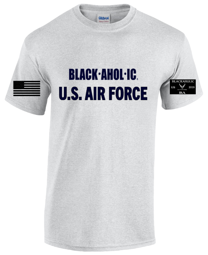 Blackaholic Air Force Tee Woman (Ash)