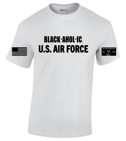 Blackaholic Air Force Tee Men (White)