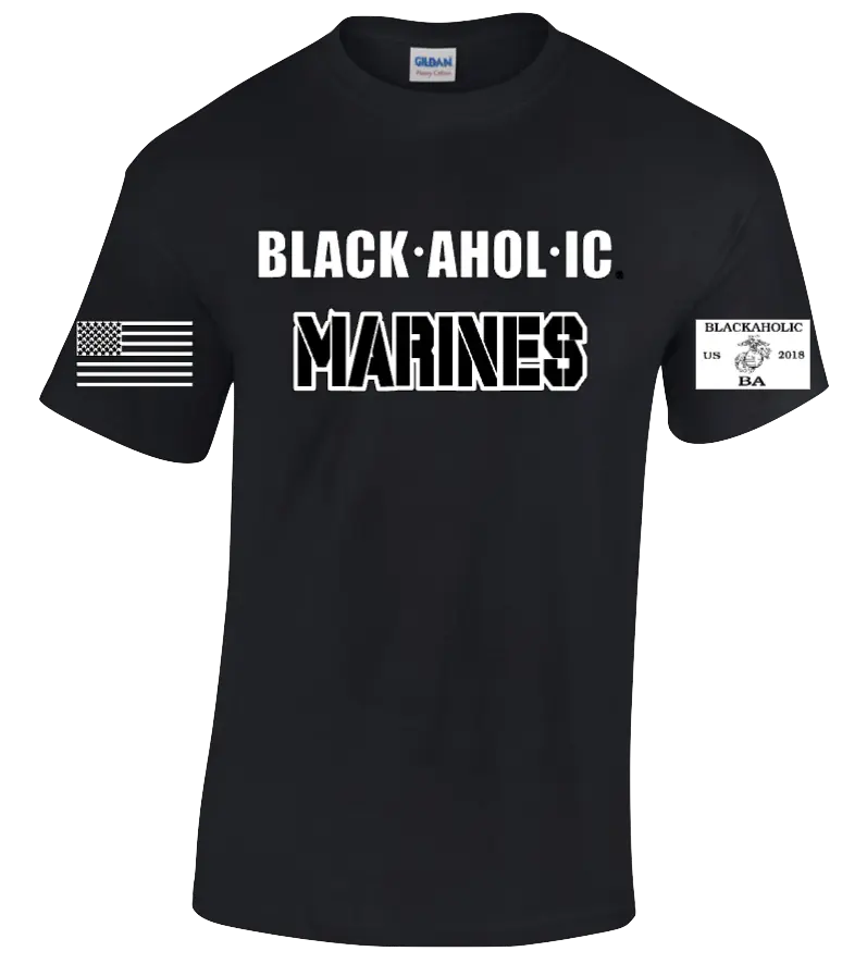Blackaholic Marines Tee Women My Store