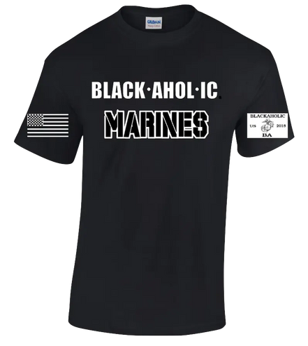 Blackaholic Marines Tee Women My Store