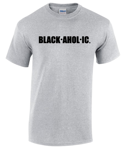 Blackaholic Tee Men Sport Grey