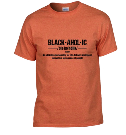 Blackaholic Definition Tee Boys Sunset