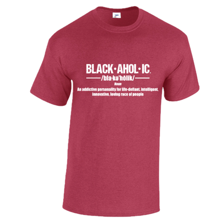 Blackaholic Definition Tee Men Antique Red