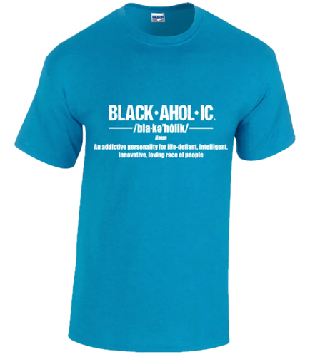 Blackaholic Definition Tee Girls Antique Sapphire My Store