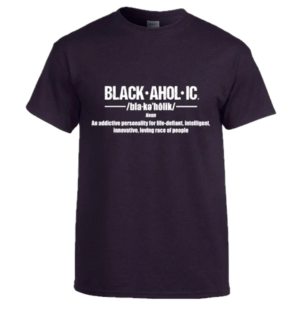 Blackaholic Definition Tee Boys Black Berry My Store