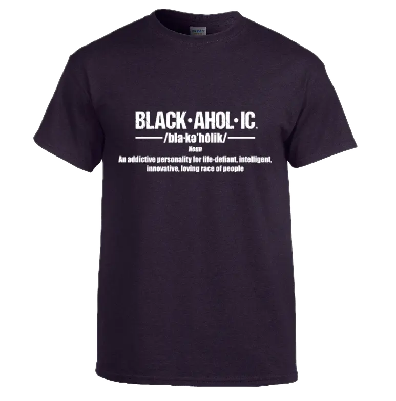 Blackaholic Definition Tee Women Blackberry My Store