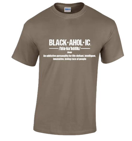 Blackaholic Definition Tee Girls Brown Savannah My Store