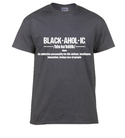Blackaholic Definition Tee Women Charcoal My Store