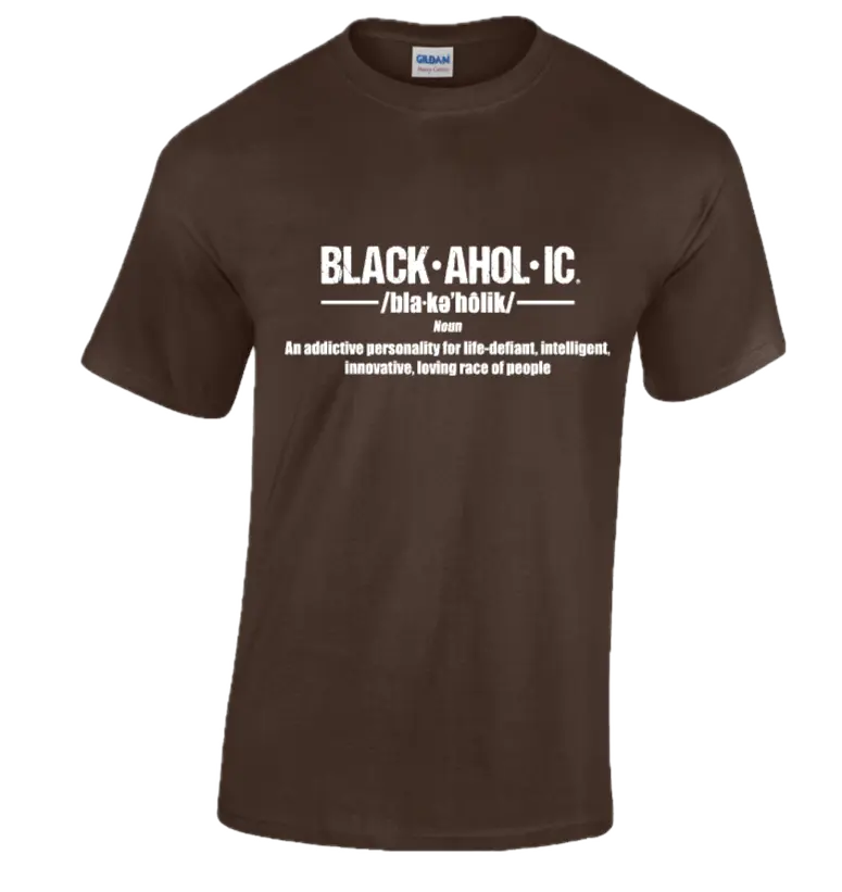 Blackaholic Definition Tee Men Dark Heather My Store
