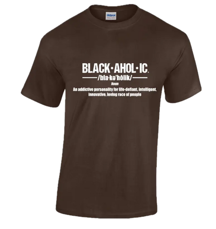 Blackaholic Definition Tee Men Dark Heather My Store