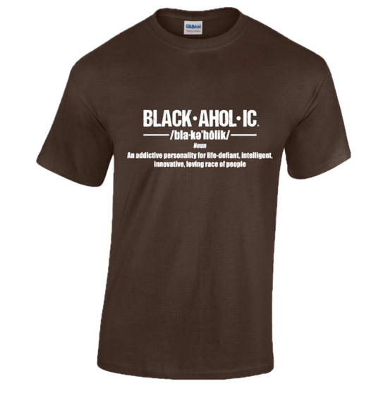Blackaholic Definition Tee Men Dark Heather
