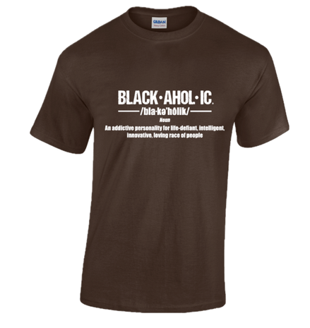 Blackaholic Definition Tee Men Dark Heather