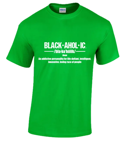 Blackaholic Definition Tee Girls Electric Green My Store