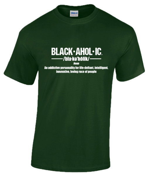 Blackaholic Definition Tee Men Forest Green