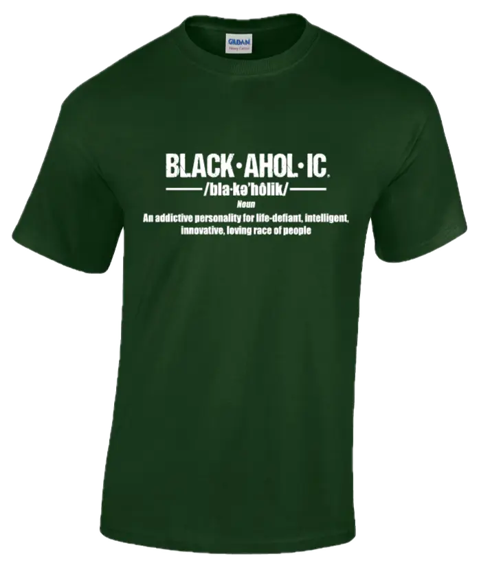 Blackaholic Definition Tee Girls Forest Green My Store