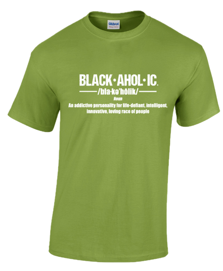 Blackaholic Definition Tee Men Kiwi