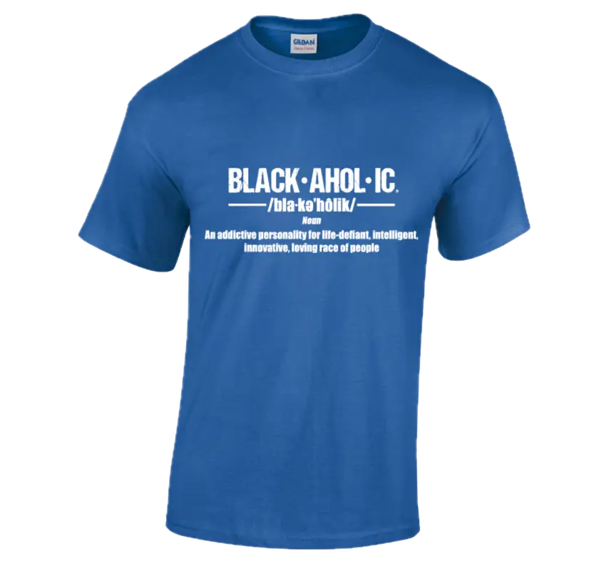 Blackaholic Definition Tee Girls Royal My Store