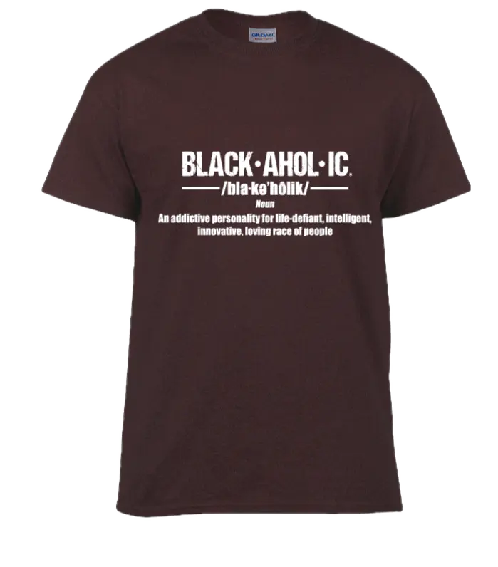 Blackaholic Definition Tee Girls Russet My Store