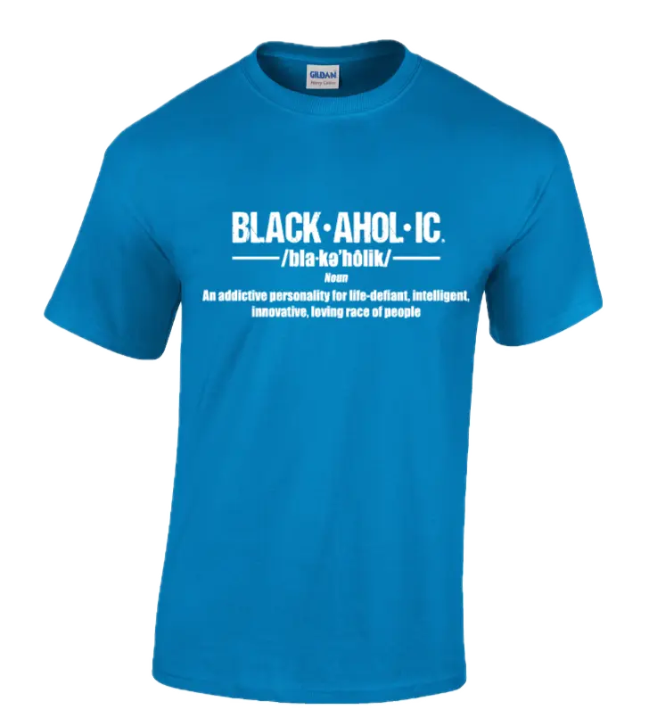 Blackaholic Definition Tee Boys Sapphire My Store