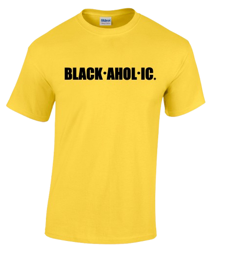 Blackaholic Tee Men Yellow