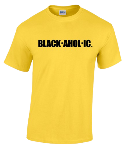 Blackaholic Tee Boys Yellow