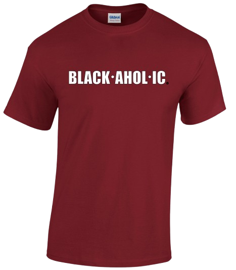Blackaholic Tee Men Garnet