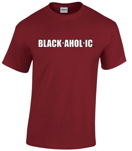 Blackaholic Tee Men Garnet