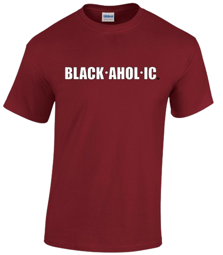 Blackaholic Tee Men Garnet