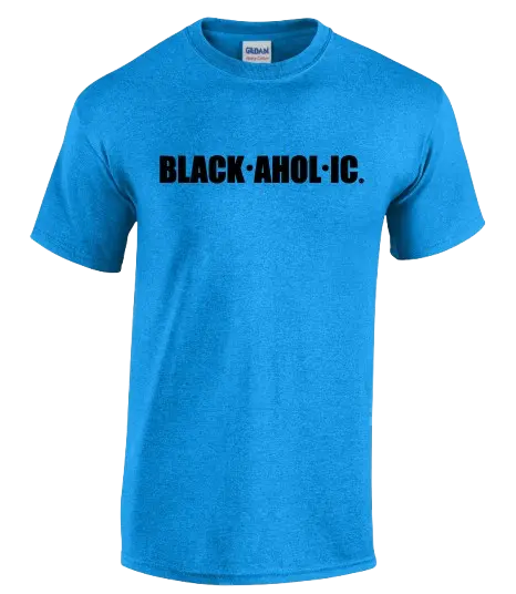 Blackaholic Tee Women Heather Sapphire My Store