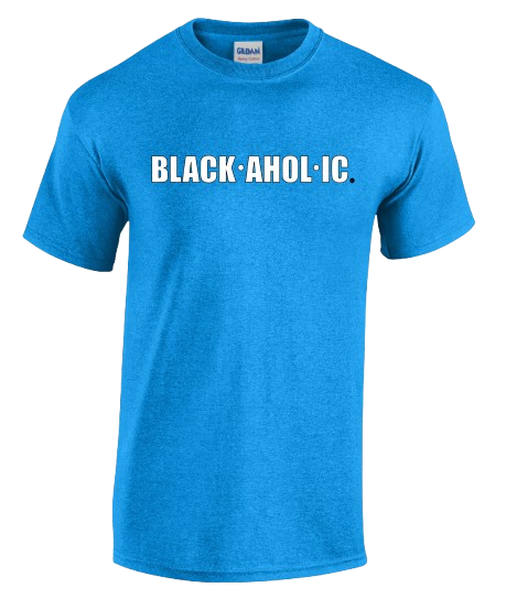 Blackaholic Tee Women Heather Sapphire