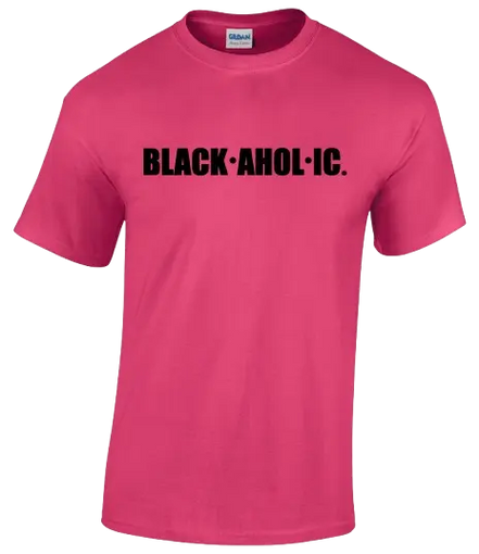 Blackaholic Tee Boys Heliconia My Store