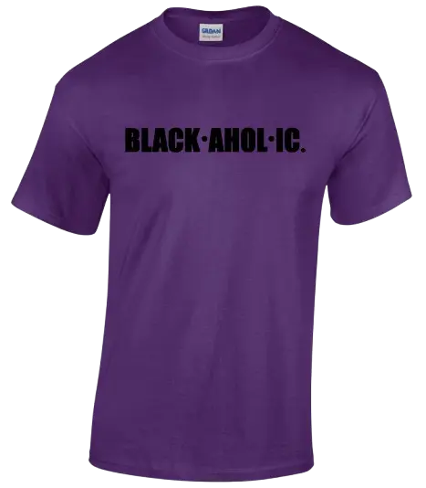 Blackaholic Tee Women Purple My Store