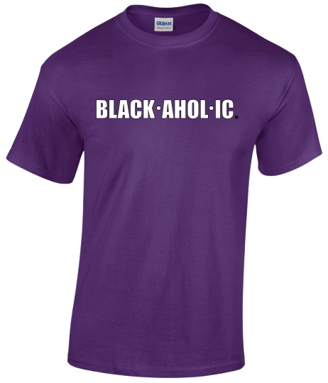 Blackaholic Tee Men Purple
