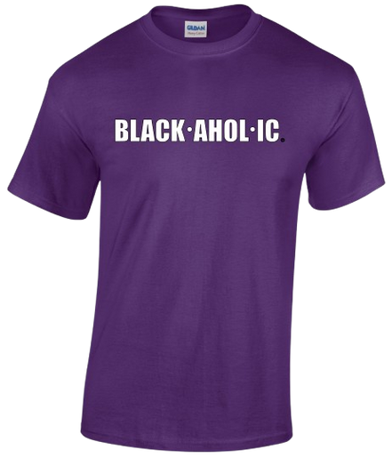 Blackaholic Tee Men Purple