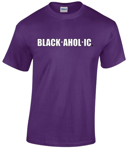 Blackaholic Tee Men Purple