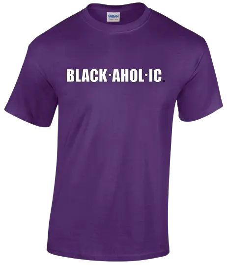 Blackaholic Tee Women Purple My Store