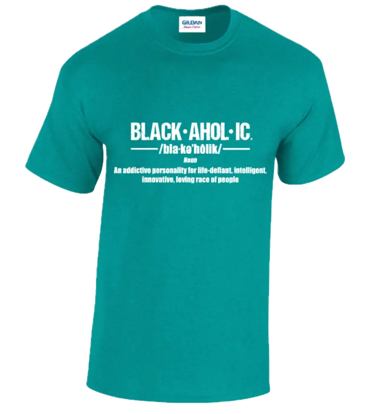 Blackaholic Definition Tee Women Antique Jade My Store
